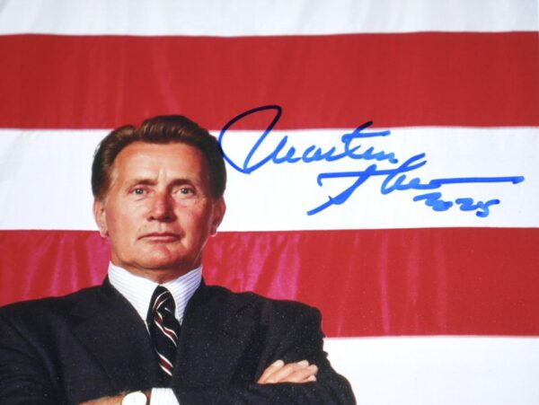 Martin Sheen Autographed Signed President Jed Bartlett The West Wing 8x10 Photo with 2025 Inscription - JSA Witnessed1