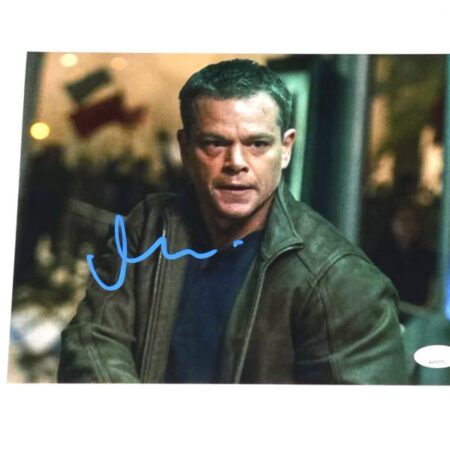 Matt Damon Autographed Signed Jason Bourne 'The Bourne Identity 8 x 10 Photo - JSA Hologram