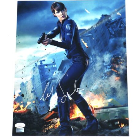 Cobie Smulders Signed Autographed Maria Hill The Avengers 11 x 14 Photo - Celebrity Authentics
