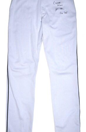 Jonathan Stiever Chicago White Sox Spring Training Worn & Signed Nike Pants