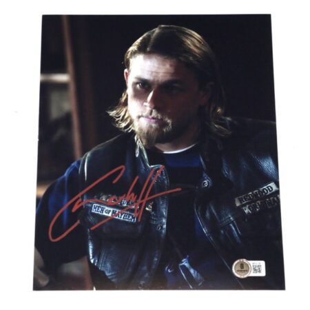 Charlie Hunnam Autographed Signed Jax Teller Sons of Anarchy 8 x 10 Photo - Beckett Hologram