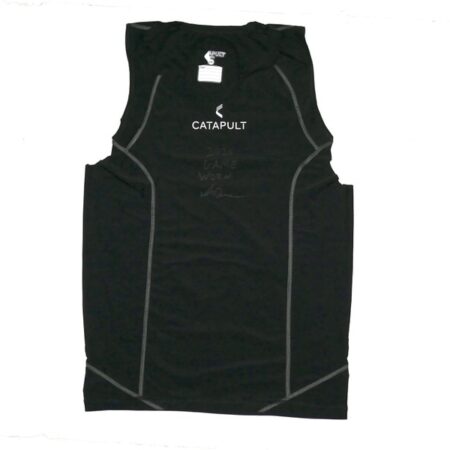 Indigo Diaz 2025 Somerset Patriots Game Worn & Signed Catapult Vector Core Compression Shirt