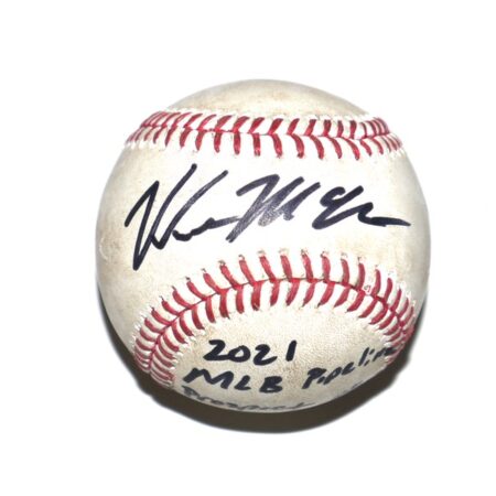 Kade McClure Chicago White Sox Signed & Inscribed Practice Used Rawlings Official Major League Baseball
