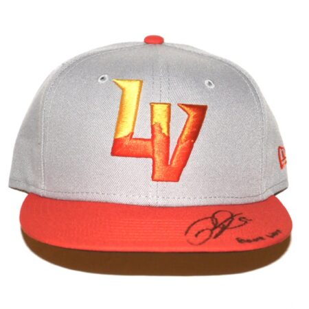 Robert Dugger 2024 Game Worn & Signed Official Las Vegas Aviators #52 Alternate New Era 59FIFTY Hat