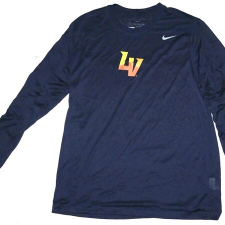 Logan Davidson 2025 Game Worn & Signed Official Las Vegas Aviators DAVIDSON 8 Long Sleeve Nike Dri-Fit XL Shirt