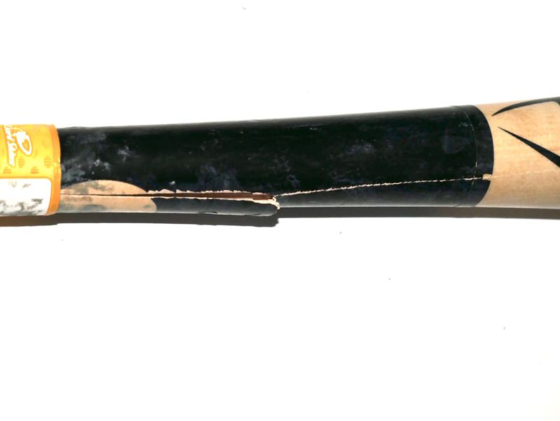 Logan Davidson 2025 Oakland Athletics #6 Rookie Year Game Used & Signed Louisville Slugger Model S439 Baseball Bat