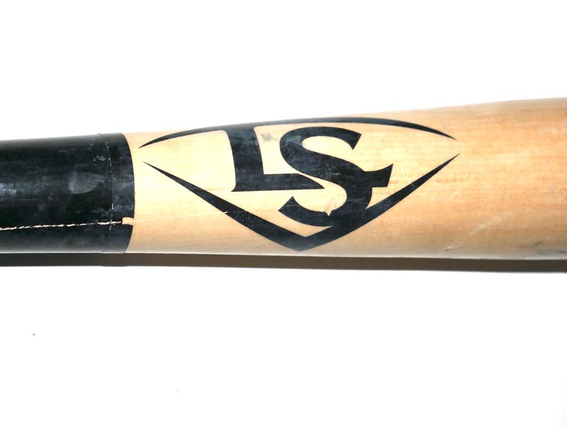 Logan Davidson 2025 Oakland Athletics #6 Rookie Year Game Used & Signed Louisville Slugger Model S439 Baseball Bat