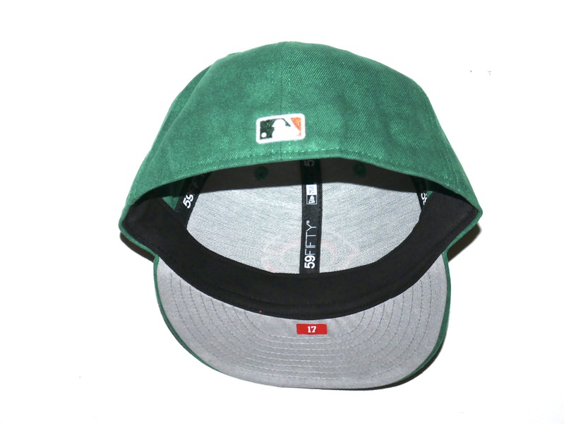 Stuart Fairchild 2025 Spring Training Worn & Signed Official Cincinnati Reds St Patrick's Day New Era 59FIFTY Hat - Awesome Inscription!