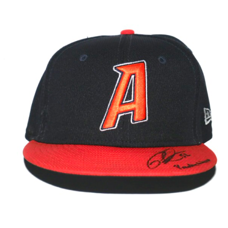Robert Dugger 2024 Practice Worn & Signed Official Las Vegas Aviators #52 New Era 59FIFTY Hat
