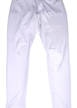 Logan Davidson 2025 Las Vegas Aviators Game Worn & Signed Grey Nike Pants