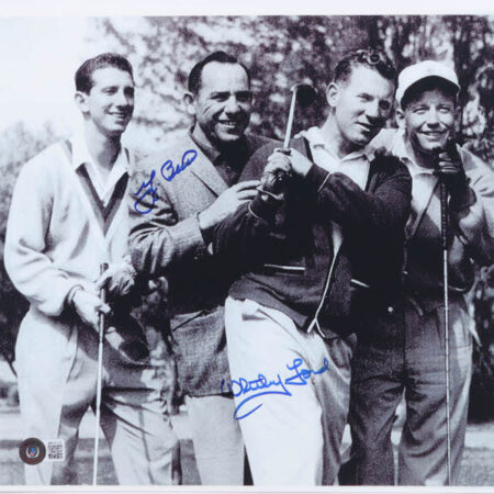 Rare 1958 Yankees Legends Goofing Around signed 11x12 Photo – Berra & Ford | Beckett