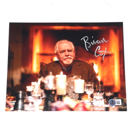 Brian Cox Signed Autographed Logan Roy Succession 8x10 Photo | Beckett