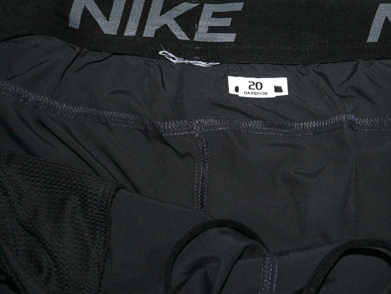Logan Davidson Practice Worn & Signed Official Sugar Land Space Cowboys 20 DAVIDSON Nike Shorts
