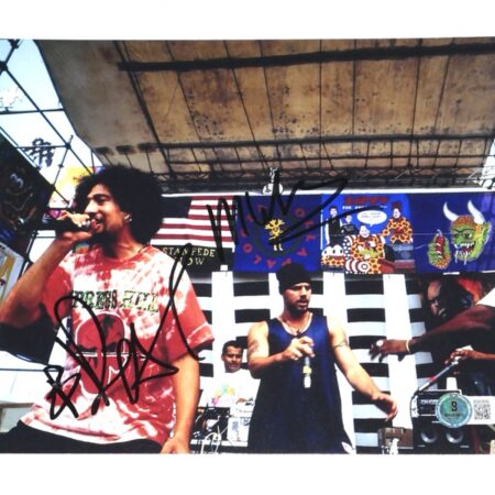 B-Real & DJ Muggs Signed Cypress Hill 8x10 Photo – Beckett Authenticated