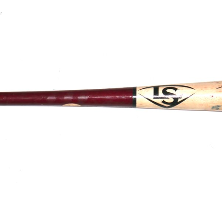 Luke Waddell 2025 Gwinnett Stripers Game Used & Signed Go Braves! Louisville Slugger C271S Baseball Bat