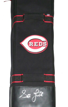 Stuart Fairchild 2025 Team Issued & Signed Cincinnati Reds 4orte Square Bat Bag