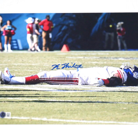 Kayvon Thibodeaux Signed New York Giants 11 x 14 Photo - Beckett Witnessed