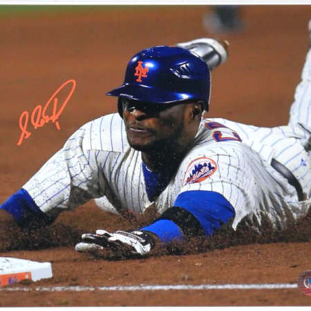 Luis Castillo Signed Autographed New York Mets 8 x 10 Photo - Beckett Witnessed