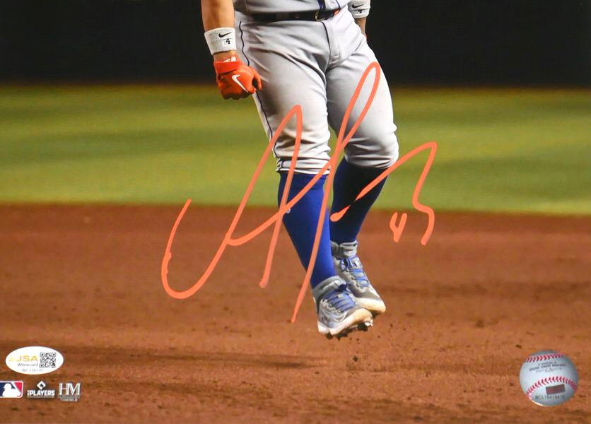 Francisco Alvarez Signed New York Mets 11 x 14 Photo - JSA Witnessed - Comes in Toploader!