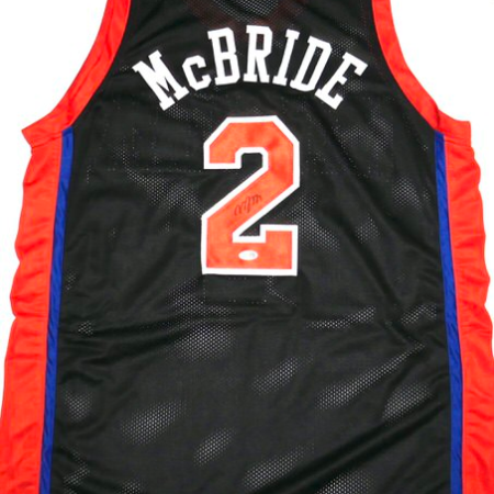 Miles Deuce McBride Signed New York Knicks #2 XL Jersey - JSA Witnessed
