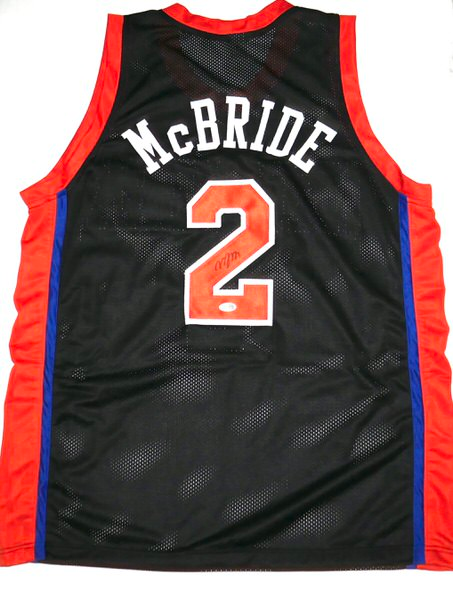 Miles Deuce McBride Signed New York Knicks #2 XL Jersey - JSA Witnessed