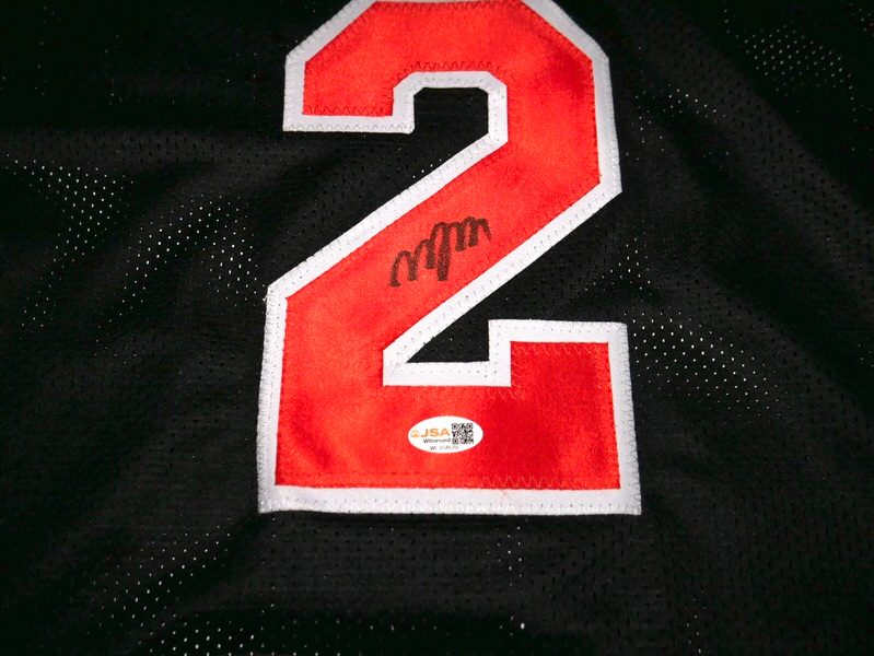 Miles Deuce McBride Signed New York Knicks #2 XL Jersey - JSA Witnessed
