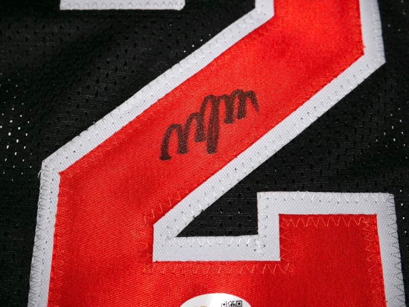 Miles Deuce McBride Signed New York Knicks #2 XL Jersey - JSA Witnessed