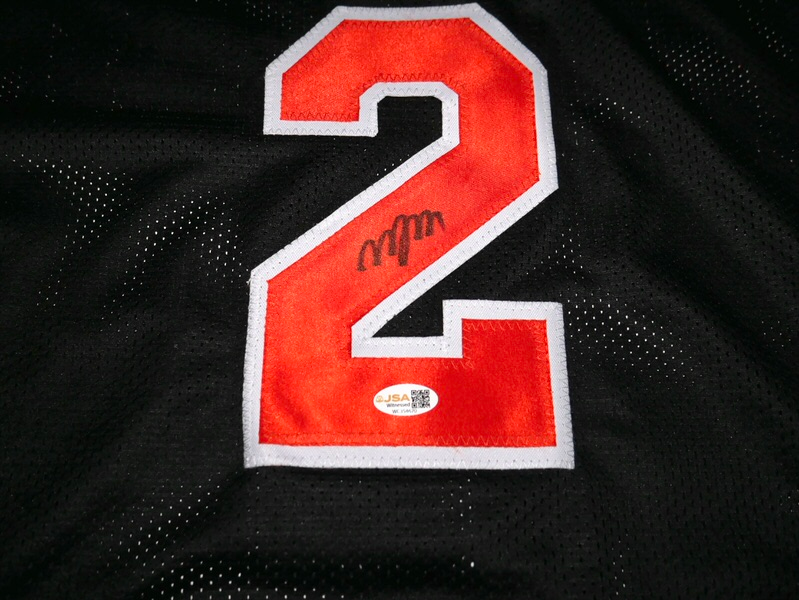 Miles Deuce McBride Signed New York Knicks #2 XL Jersey - JSA Witnessed