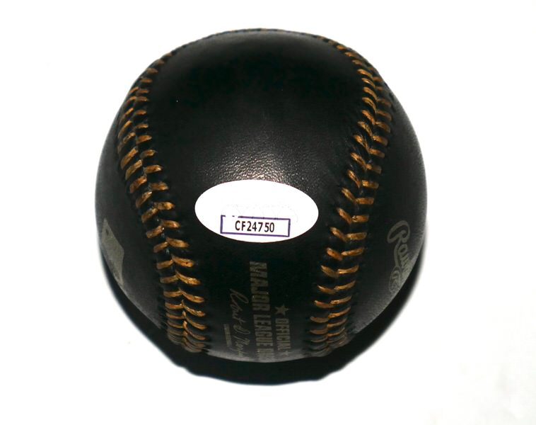 Austin Wells New York Yankees Signed Rawlings Official Major League Black Leather Baseball - JSA COA