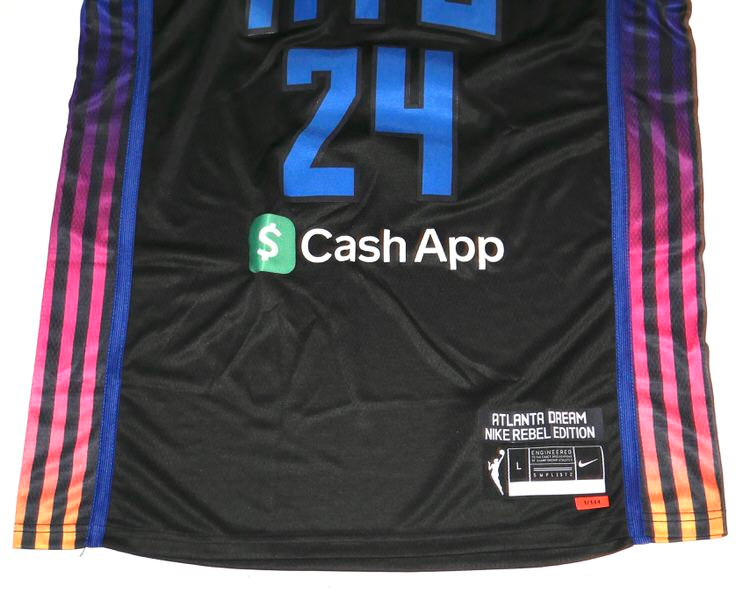 Brionna Jones Signed Atlanta Dream Nike Authentic Jersey #24 4x All-Star