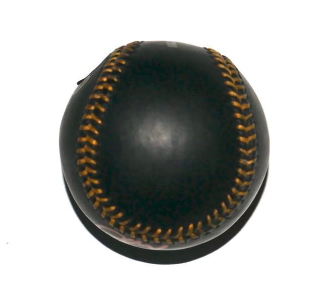 Cristian Javier Houston Astros Signed OML Black Leather Baseball with 2022 WS Game 4 No Hitter Inscription - Beckett Witnessed