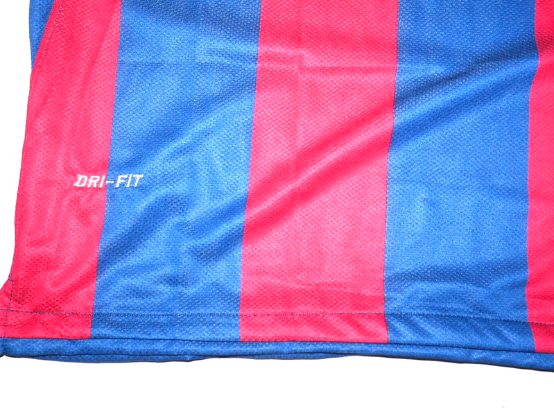 David Villa Signed F.C. Barcelona #7 Nike Authentic Jersey - Beckett Witnessed