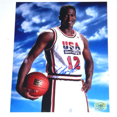 Dominique Wilkins Signed Autographed 1994 Team USA 8 x 10 Photo - Wilder Side of Sports