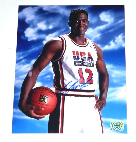 Dominique Wilkins Signed Autographed 1994 Team USA 8 x 10 Photo - Wilder Side of Sports