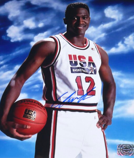 Dominique Wilkins Signed Autographed 1994 Team USA 8 x 10 Photo - Wilder Side of Sports