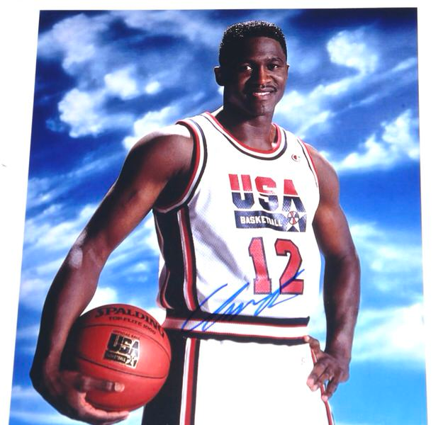 Dominique Wilkins Signed Autographed 1994 Team USA 8 x 10 Photo - Wilder Side of Sports