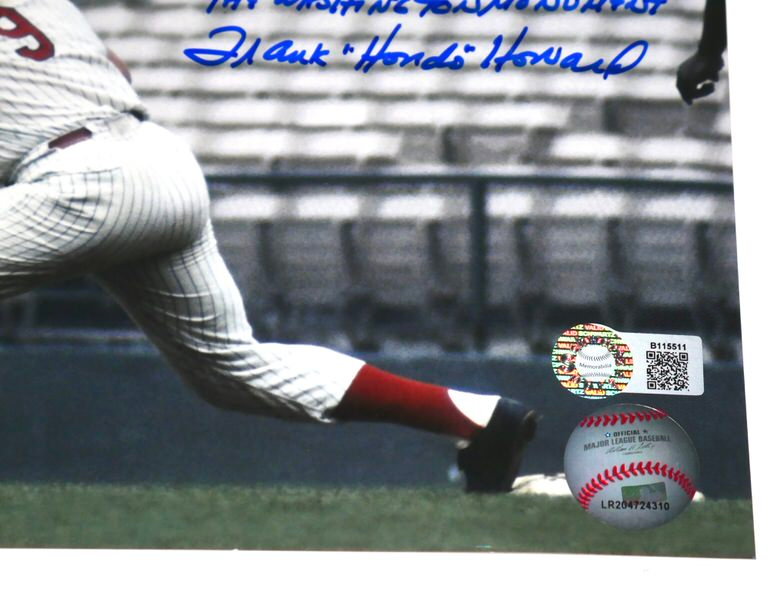 Frank Howard Washington Senators Signed 8x10 Photo with The Washington Monument Inscription - Comes in 8 x 10 Toploader!