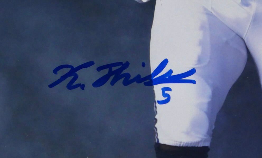 Kayvon Thibodeaux Autographed Signed New York Giants 11 x 14 Photo - Beckett Witnessed