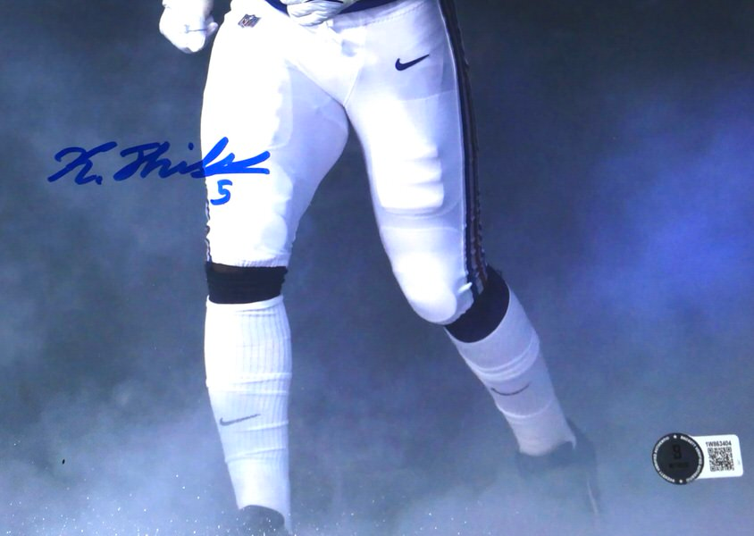 Kayvon Thibodeaux Autographed Signed New York Giants 11 x 14 Photo - Beckett Witnessed