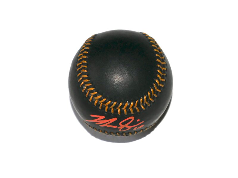 Marcus Semien New York Mets Signed Rawlings Official Black Leather Major League Baseball - Beckett