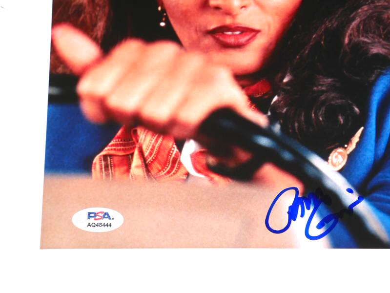 Pam Grier Signed Jackie Brown 8x10 Photo Autograph PSA DNA Certified