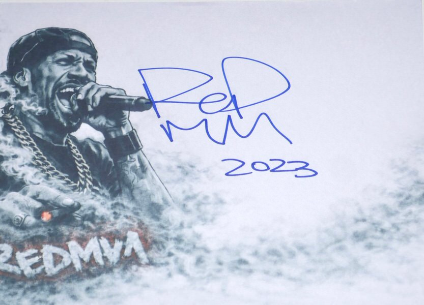 Redman Signed 8x10 Photo 2023 Inscription Reggie Noble Autograph Beckett BAS