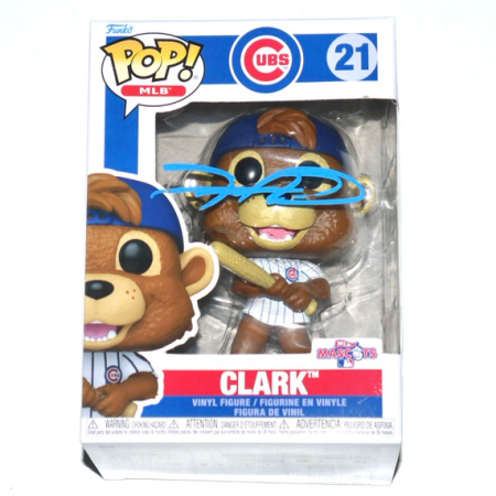Sammy Sosa Signed Chicago Cubs Clark Funko Pop Vinyl Figure #21 JSA Witnessed