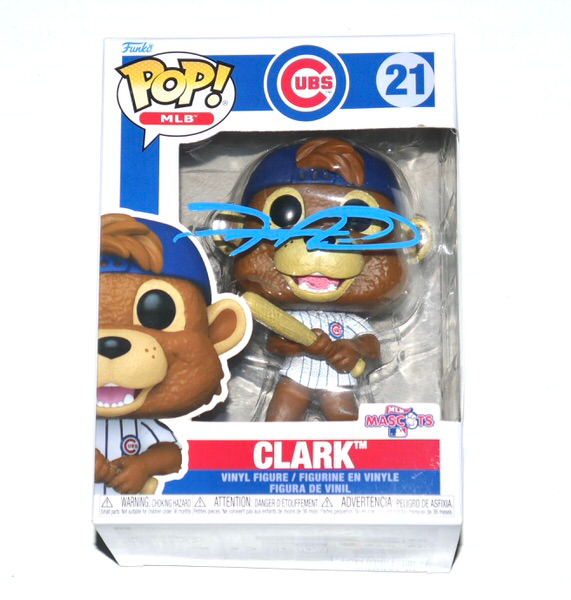 Sammy Sosa Signed Chicago Cubs Clark Funko Pop Vinyl Figure #21 JSA Witnessed
