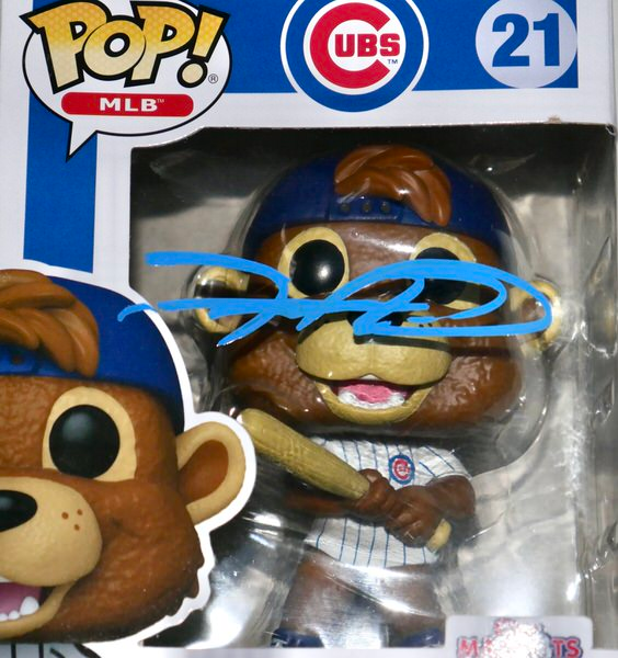 Sammy Sosa Signed Chicago Cubs Clark Funko Pop Vinyl Figure #21 JSA Witnessed