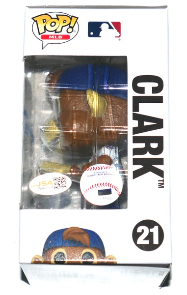 Sammy Sosa Signed Chicago Cubs Clark Funko Pop Vinyl Figure #21 JSA Witnessed