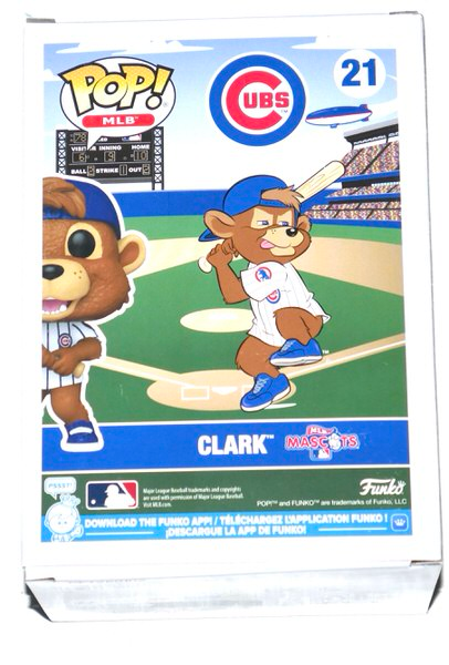 Sammy Sosa Signed Chicago Cubs Clark Funko Pop Vinyl Figure #21 JSA Witnessed