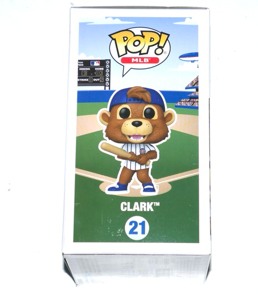 Sammy Sosa Signed Chicago Cubs Clark Funko Pop Vinyl Figure #21 JSA Witnessed