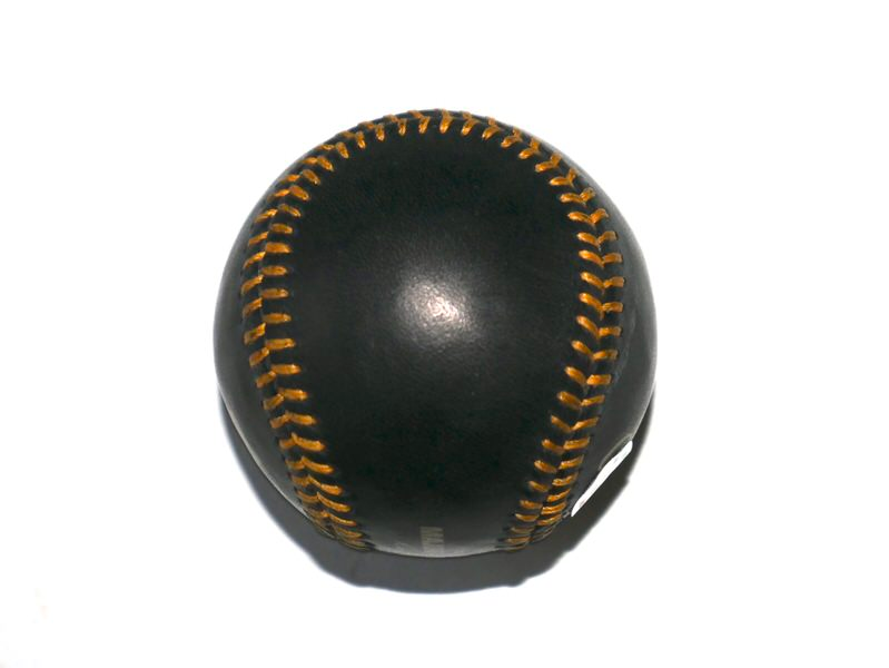 Tink Hence St Louis Cardinals Signed Rawlings Official Black Leather Major League Baseball - Beckett
