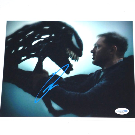 Tom Hardy Signed Autographed Eddie Brock Venom 8 x 10 Photo - ACOA - Comes in 8 x 10 Toploader!